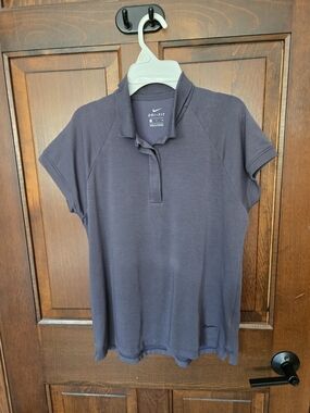 Nike Women's Dri-FIT Polo in Navy Blue